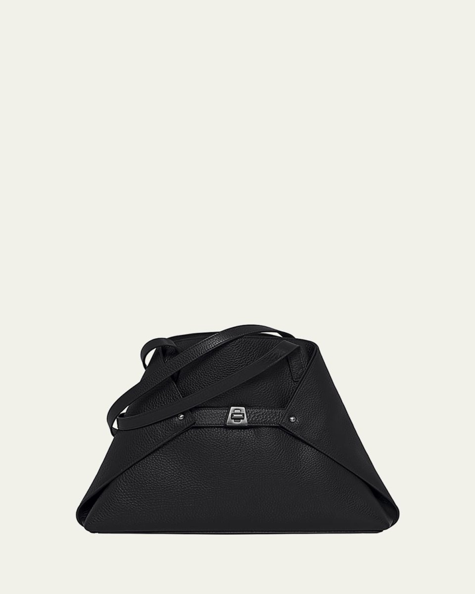 Ai Small Leather Shoulder Tote Bag